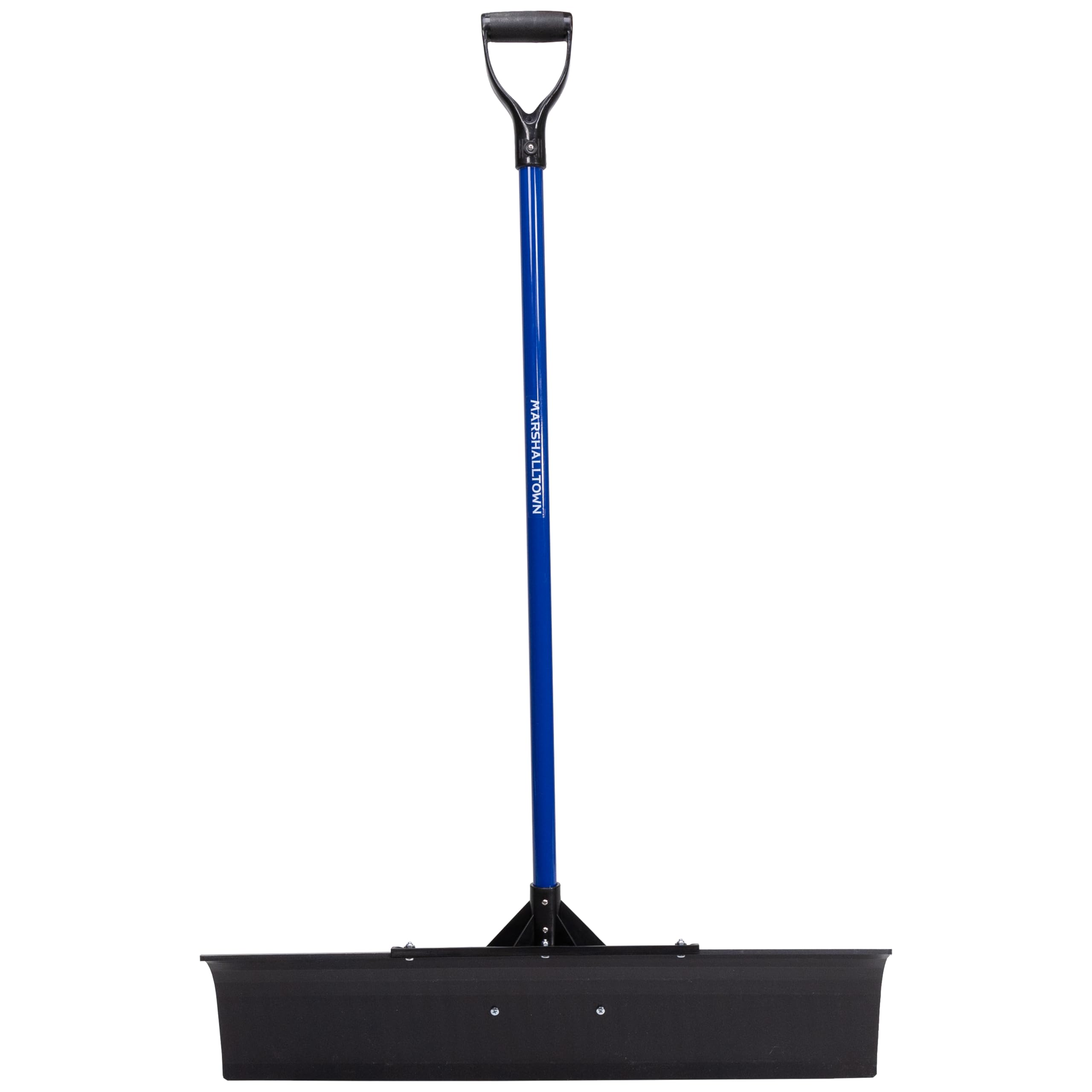 UHMW blade of the Polar Pusher resists wear in heavy snow.