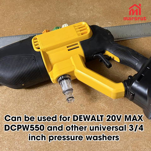 Marsrut dewalt-dcpw550 compatibility connector ensures a secure fit