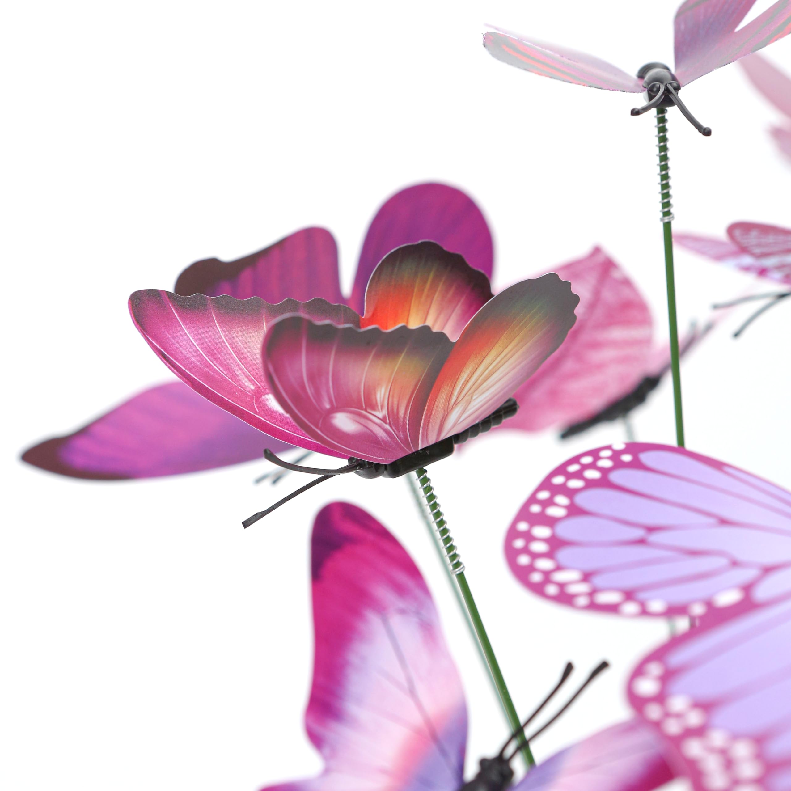 Marsrut butterfly stake adds tree-topper flair to floral arrangements.