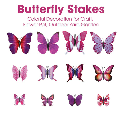 Marsrut butterfly stake decorates wedding tables with delicate charm.