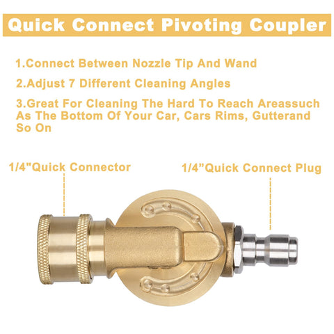 MARSTEK brass and stainless steel construction resists wear during heavy use