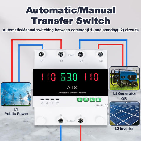 MARSTEK LED display panel shows real-time voltage and status