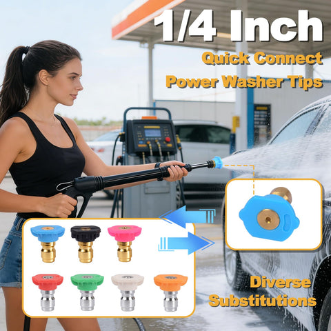 MARSTEK 15-degree nozzle tip for fast scrubbing on larger flat surfaces