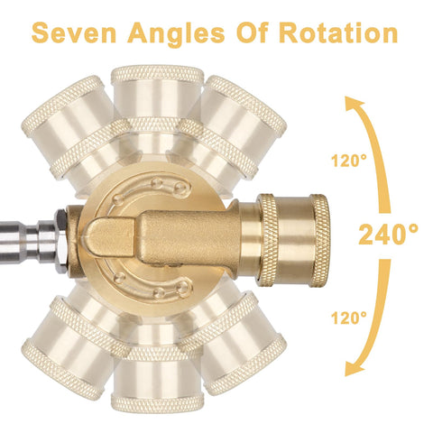 MARSTEK seven-angle design targets tough spots quickly on cars and gutters