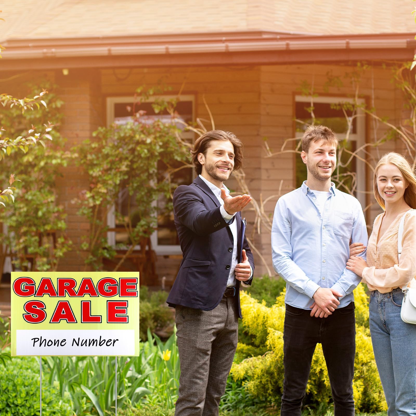 Marsui three-piece set guides customers to your sale across multiple locations
