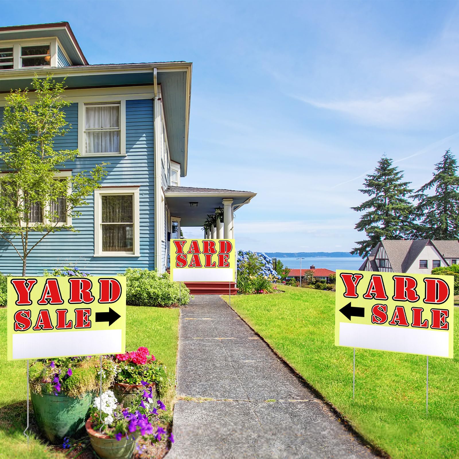 Marsui vivid corrugated plastic signs withstand outdoor conditions.
