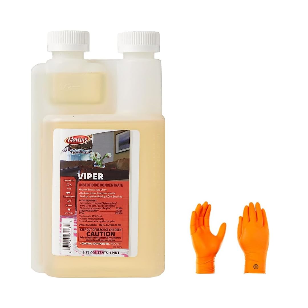 Martin's Viper 16oz insecticide bottle for fast indoor and outdoor pest control.