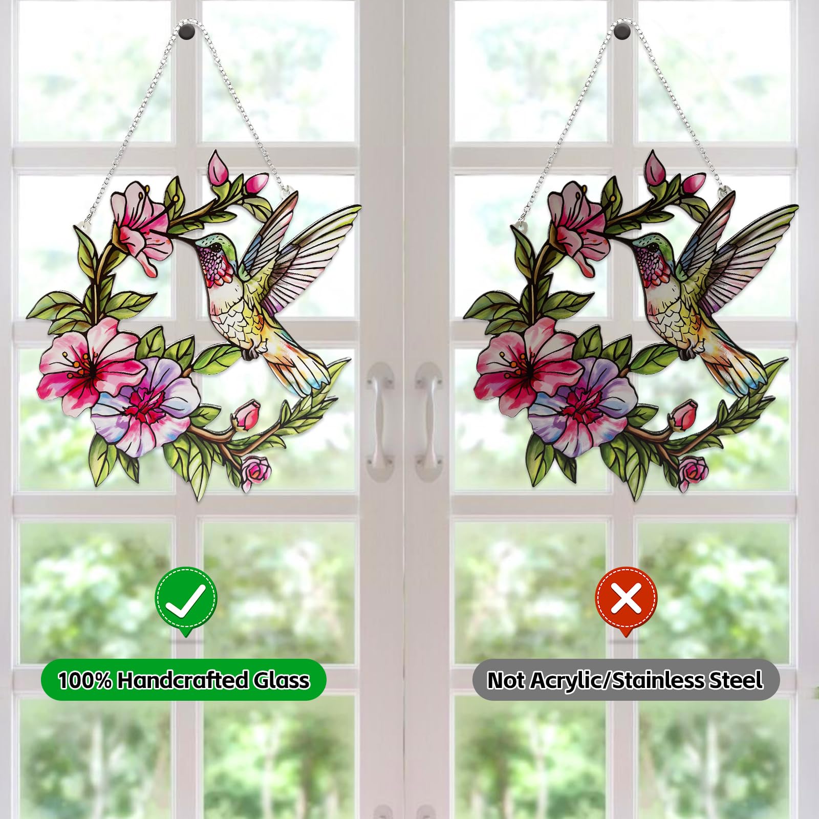 Marzovitra metal chain included for easy hanging