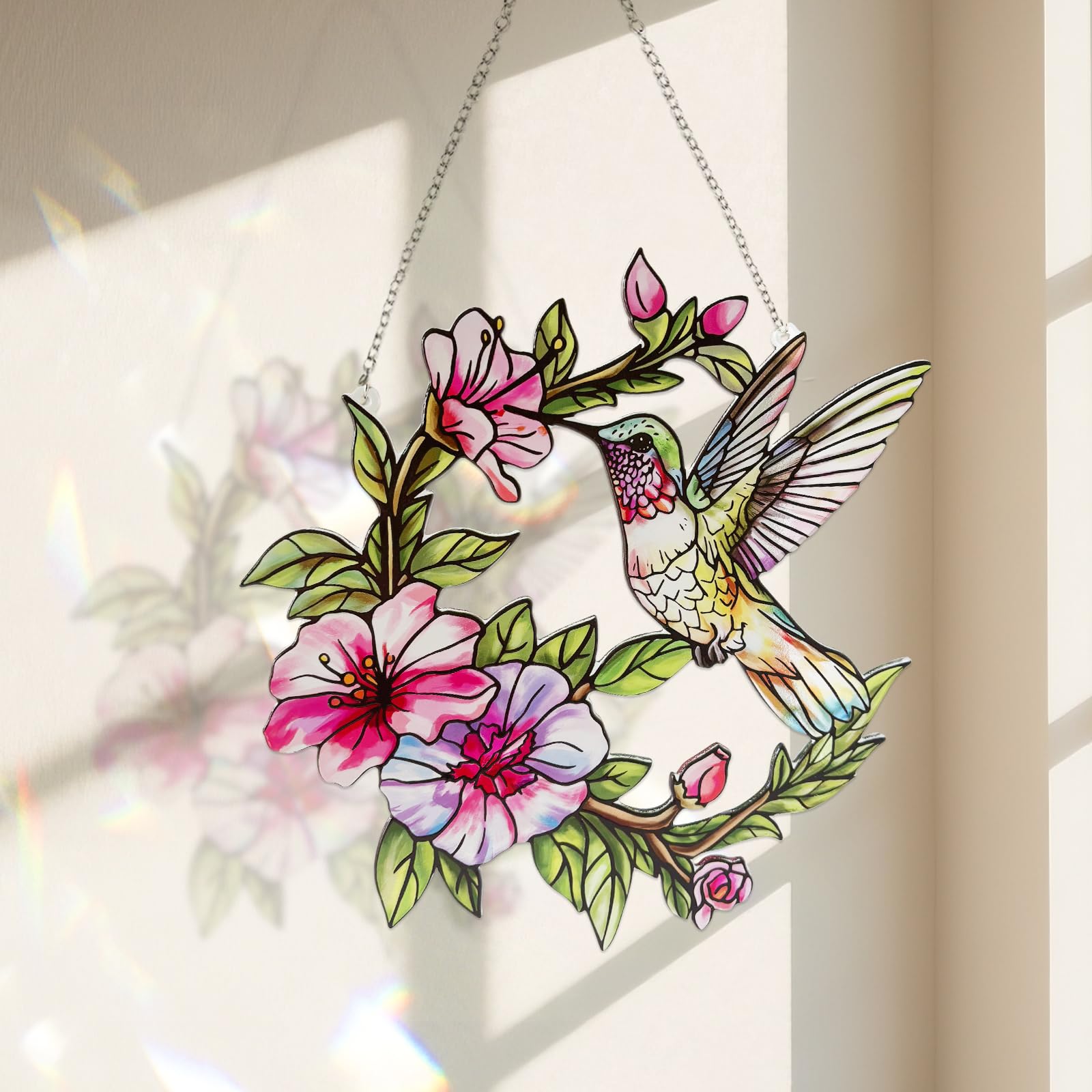 Marzovitra pink flower motif adds vibrant color to garden and sunrooms