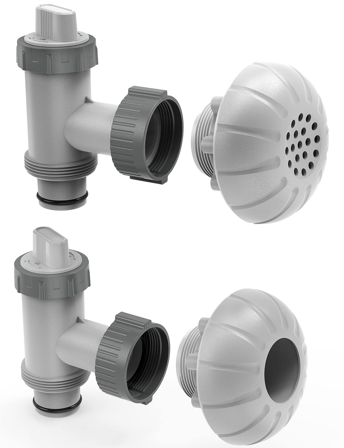 MASCARRY above-ground pool plunger valve for efficient filtration