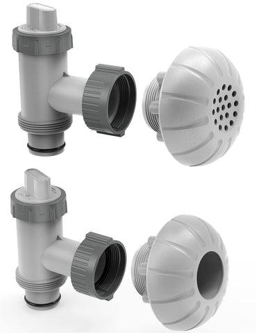 MASCARRY above-ground pool plunger valve for efficient filtration