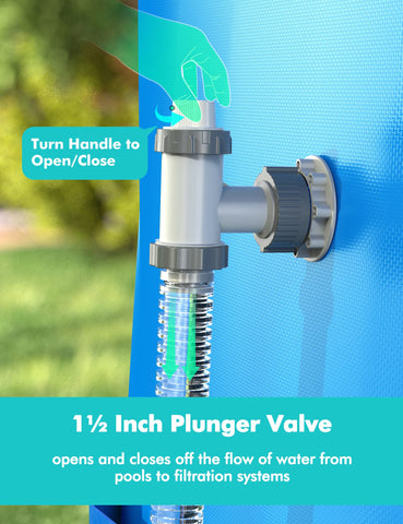 MASCARRY compatible with 1500–4000 GPH pumps for above-ground pools