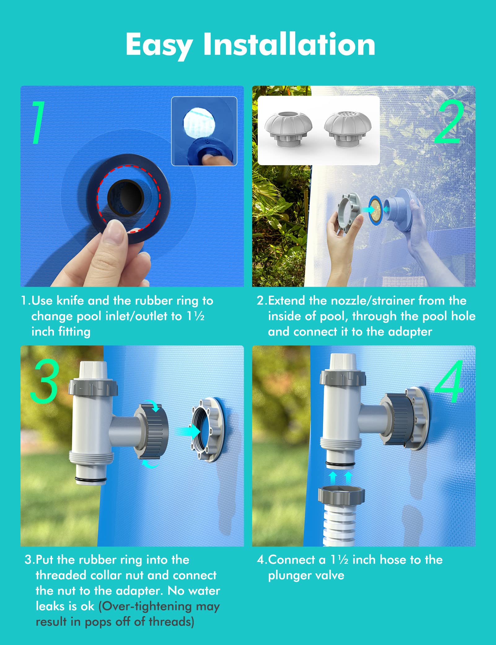 MASCARRY components work with saltwater chlorinators for pool chemistry