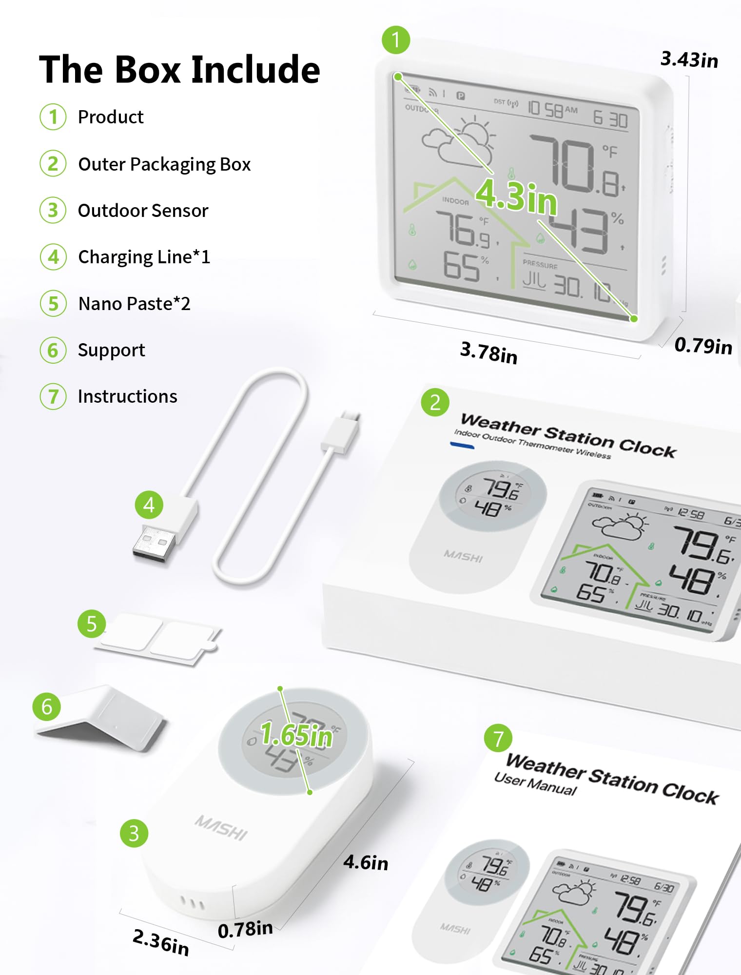 MASHI three-channel remote sensors enable multi-zone monitoring