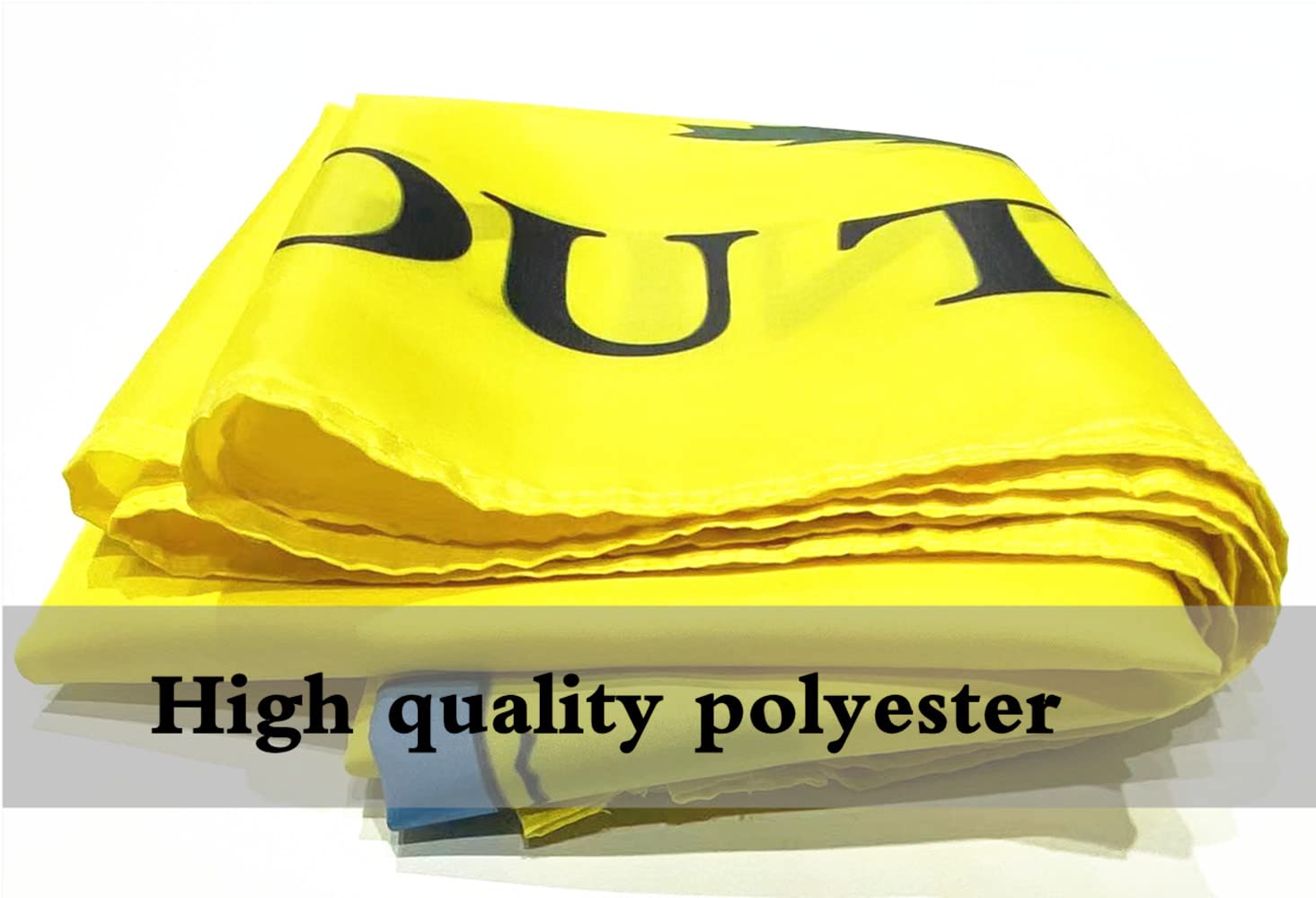 Masquita Are You Threatening Me flag with bright color printing for two-sided visibility.