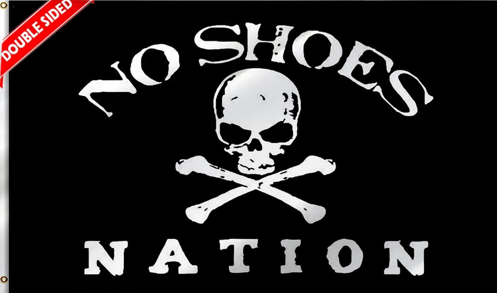 Masquita double-sided no shoes nation flag, outdoor boat display.