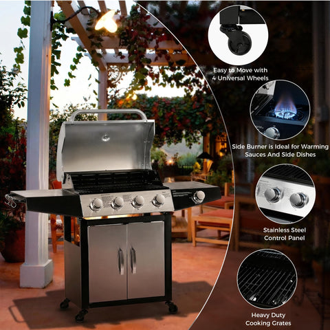 Lid-mounted temperature gauge on MASTER COOK helps monitor heat at a glance.