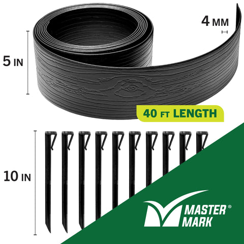 Master Mark 40 ft length creates continuous lawn and path borders