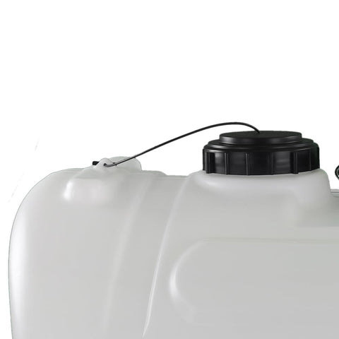 Master Mfg molded drain port enables quick, mess-free fluid removal.