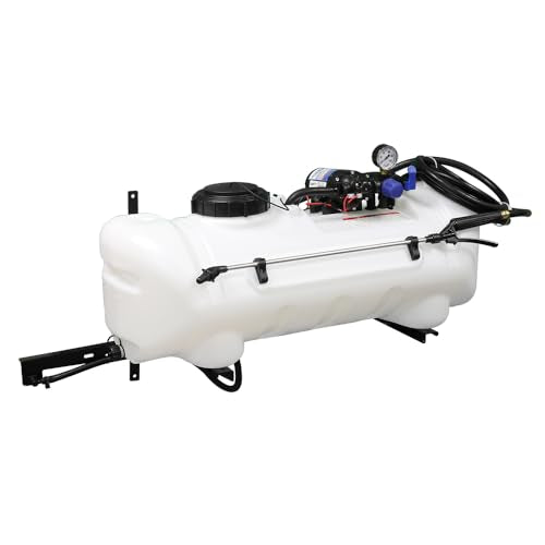 Master Mfg ATV Sprayer with 7-foot swath delivers even coverage across large areas.