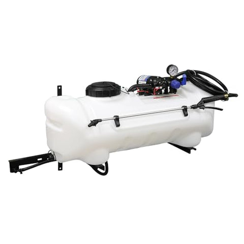 Master Mfg ATV Sprayer with 7-foot swath delivers even coverage across large areas.