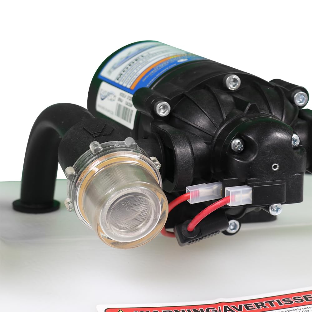 Master Mfg Spot Sprayer hose and gun close-up for easy reach in hard-to-access areas.