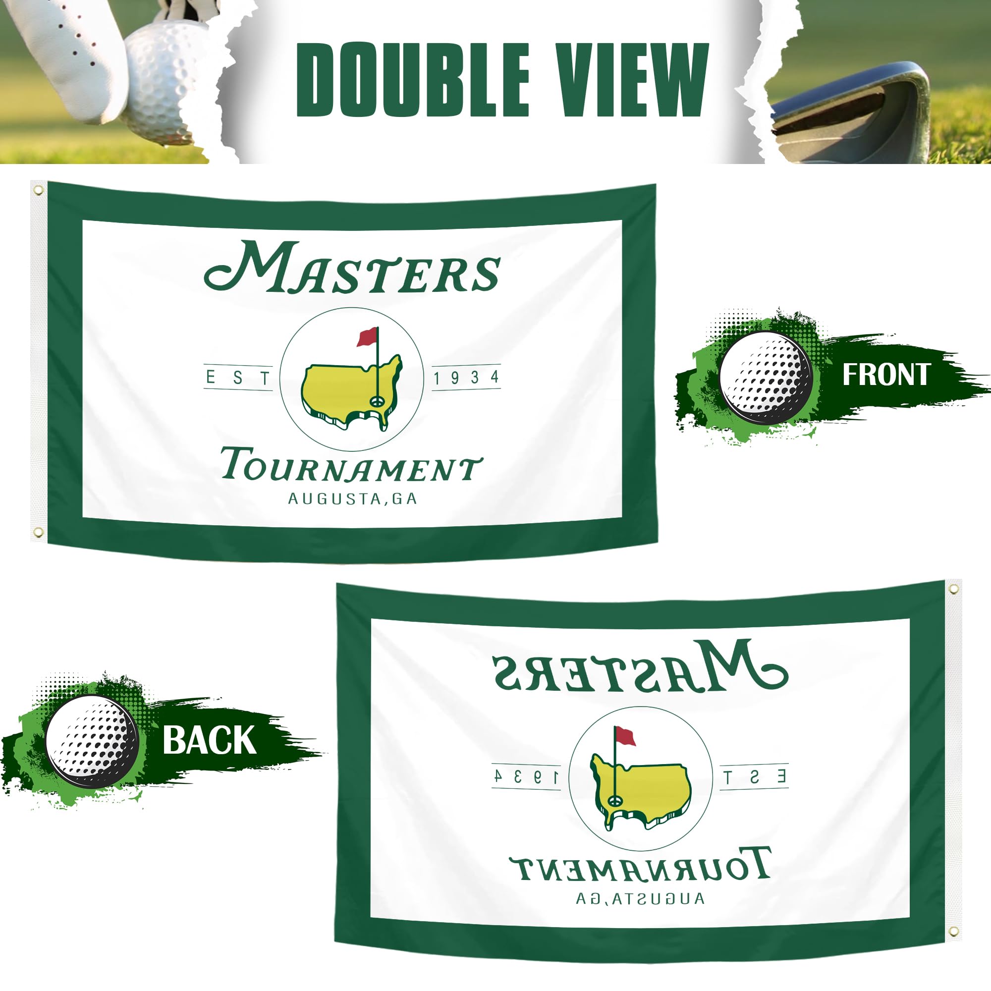 Master Tournament Flag patio decor adds bold college vibe to outdoor space