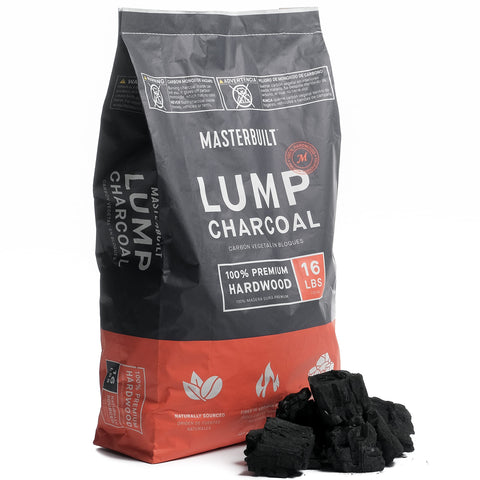 Masterbuilt lump charcoal gravity series compatibility ensures even heat and quick preheats.