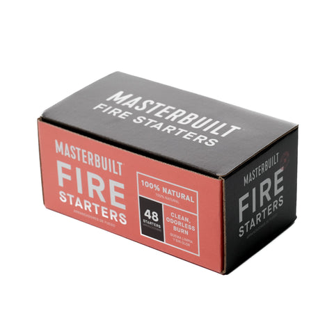 Masterbuilt Pure-Parrafin odorless fire starters cubes ready to light charcoal quickly