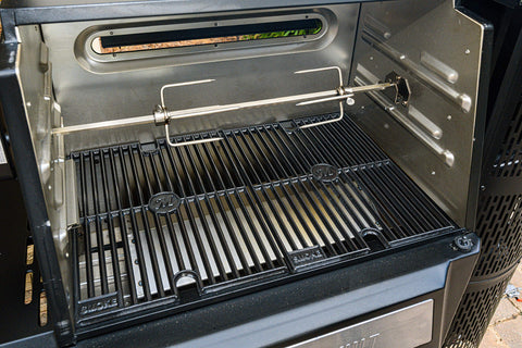 Masterbuilt rotisserie motor provides steady, hands-free rotation