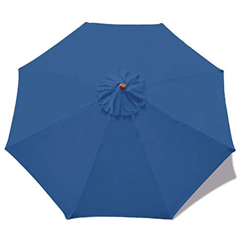 MASTERCANOPY color swatches include dodger blue to match patio decor.