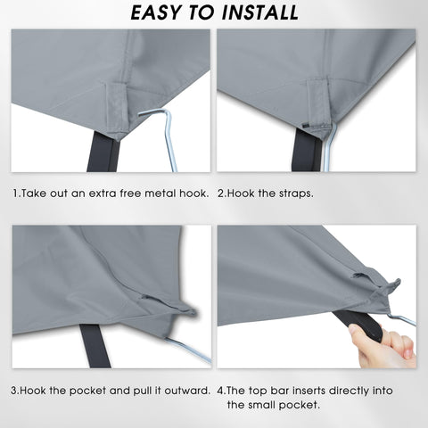 CPAI-84 fire-retardant standard tag on canopy fabric