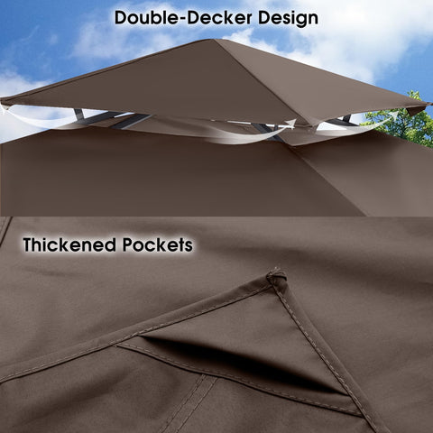 Mastercanopy CPAI-84 label indicates fire-retardant standard on canopy fabric