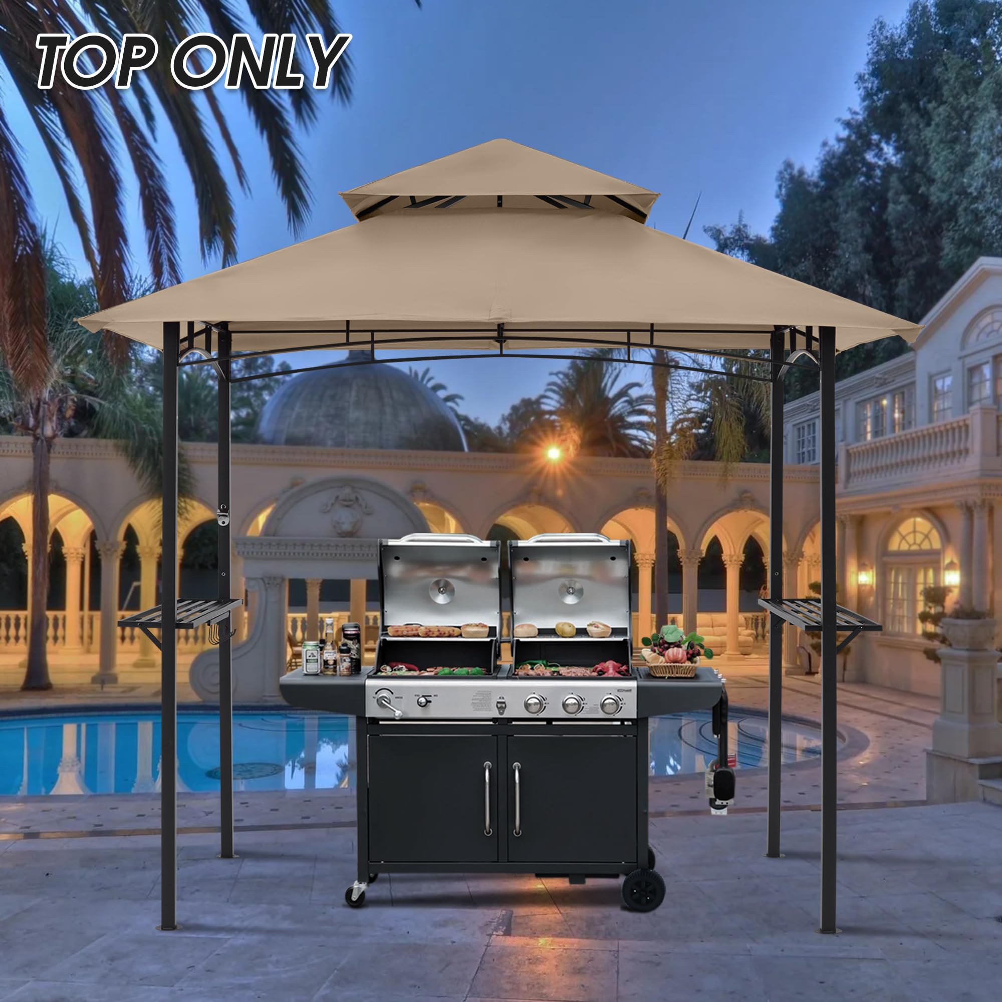 Mastercanopy installation is quick for 1–2 people in minutes.