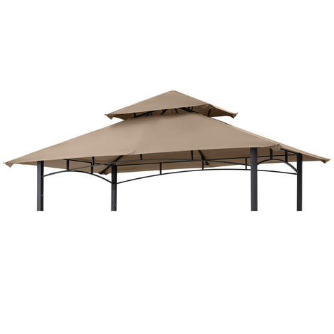 Mastercanopy beige canopy top for L-GG001PST-F, an easy replacement for your grill gazebo.