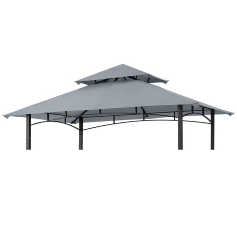 MasterCanopy replacement canopy top fits L-GG001PST-F gray for outdoor shade
