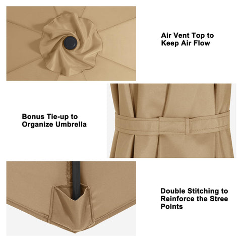MasterCanopy reinforced stitching close-up for long-lasting outdoor use