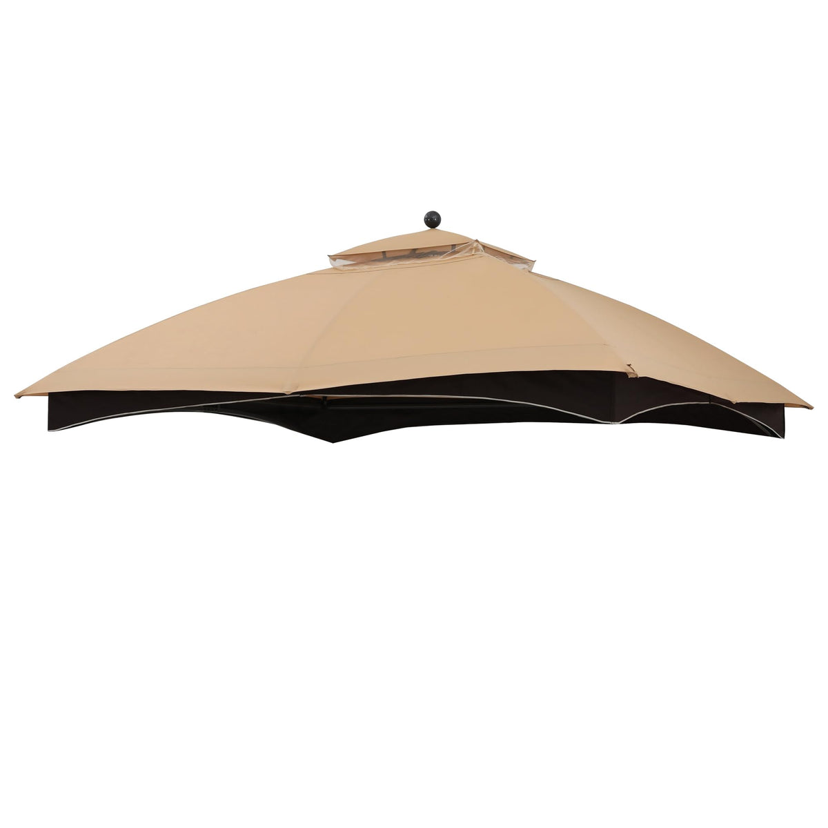 MASTERCANOPY replacement canopy top for Lowe's Allen Roth 10x12 gazebo provides UV protection.