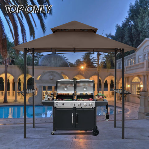 Mastercanopy vented double-tier design promotes airflow