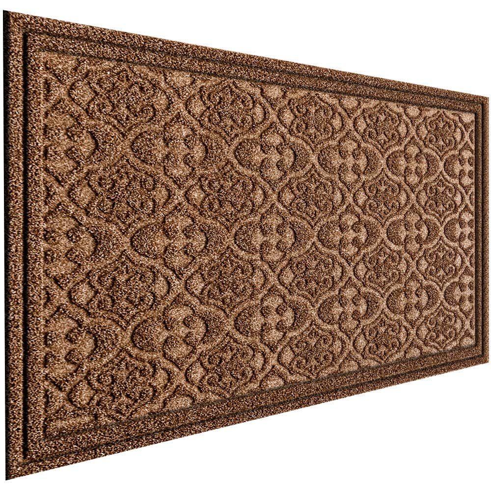 MAT 7-BANQUET outdoor mat front door 24x36 traps dirt and prevents tracking.