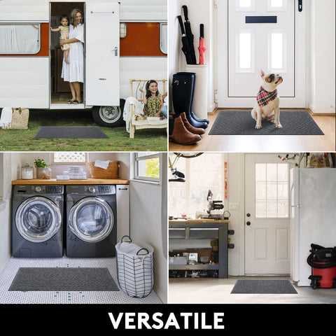 MATALL easy-clean design, sweep, rinse, and air dry