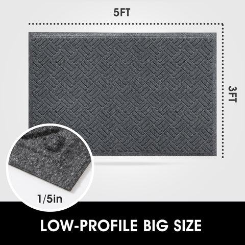 MATALL indoor-outdoor welcome mats for versatile entryway use