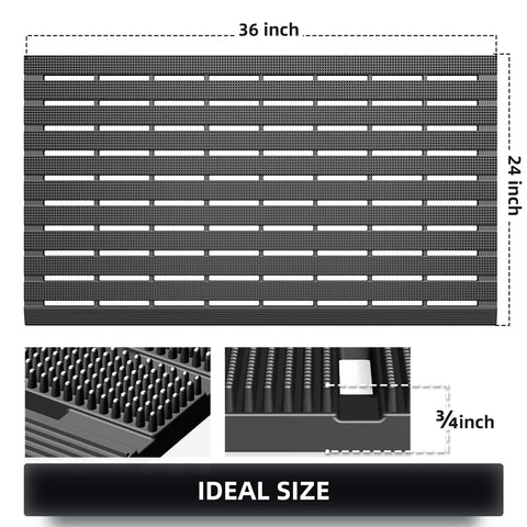 MATALL mat with interlocking connectors enabling seamless layouts.