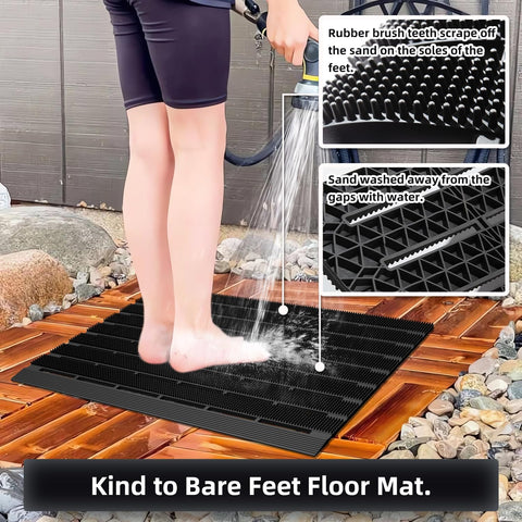 MATALL pool area entry use showing non-slip surface near water