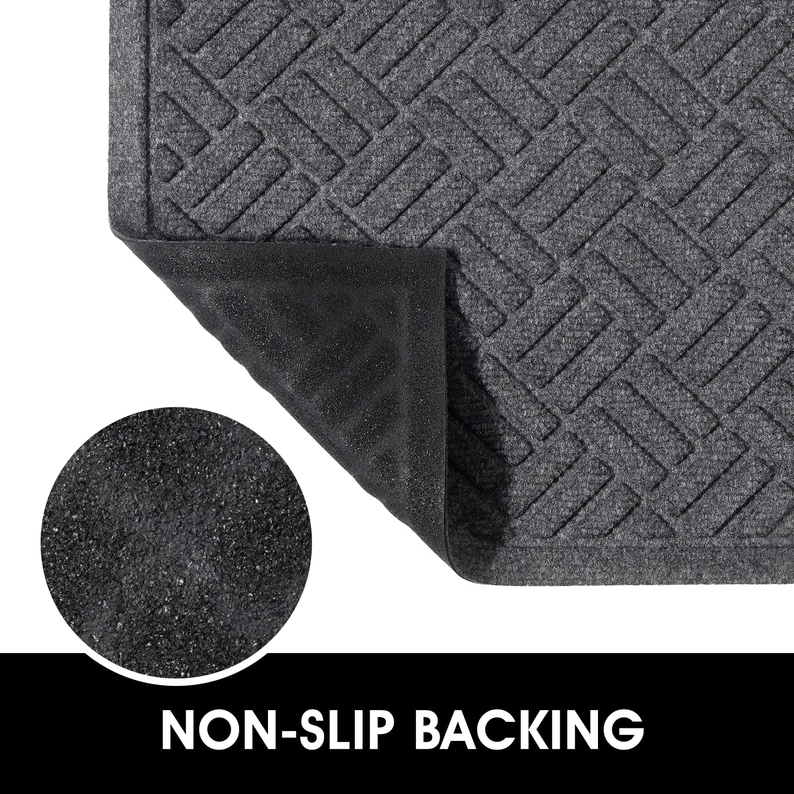 MATALL water-absorbent entry mats help control moisture at door