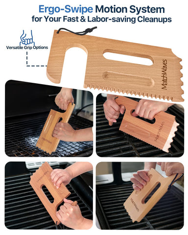 Matchwaves solid beechwood construction resists bending and cracking