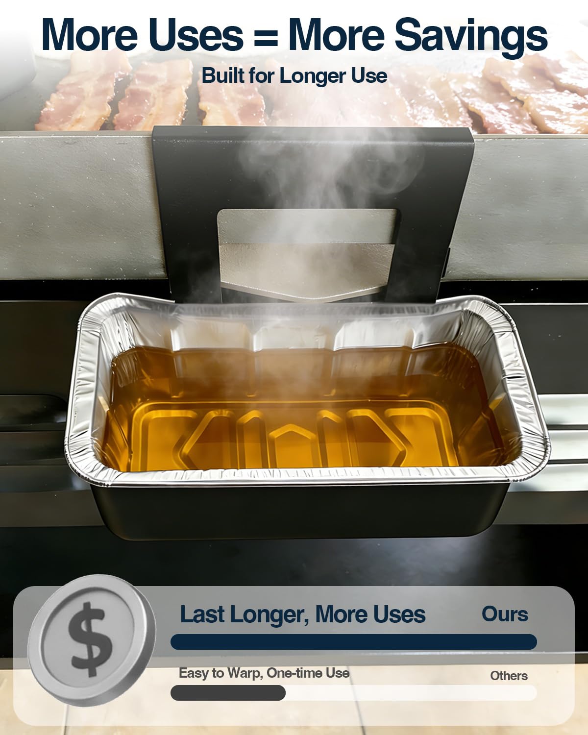 Matchwaves liners shown used to store spices or leftovers.