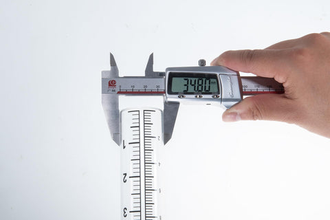 Mateda durable glass rain gauge tube designed for outdoor garden use.