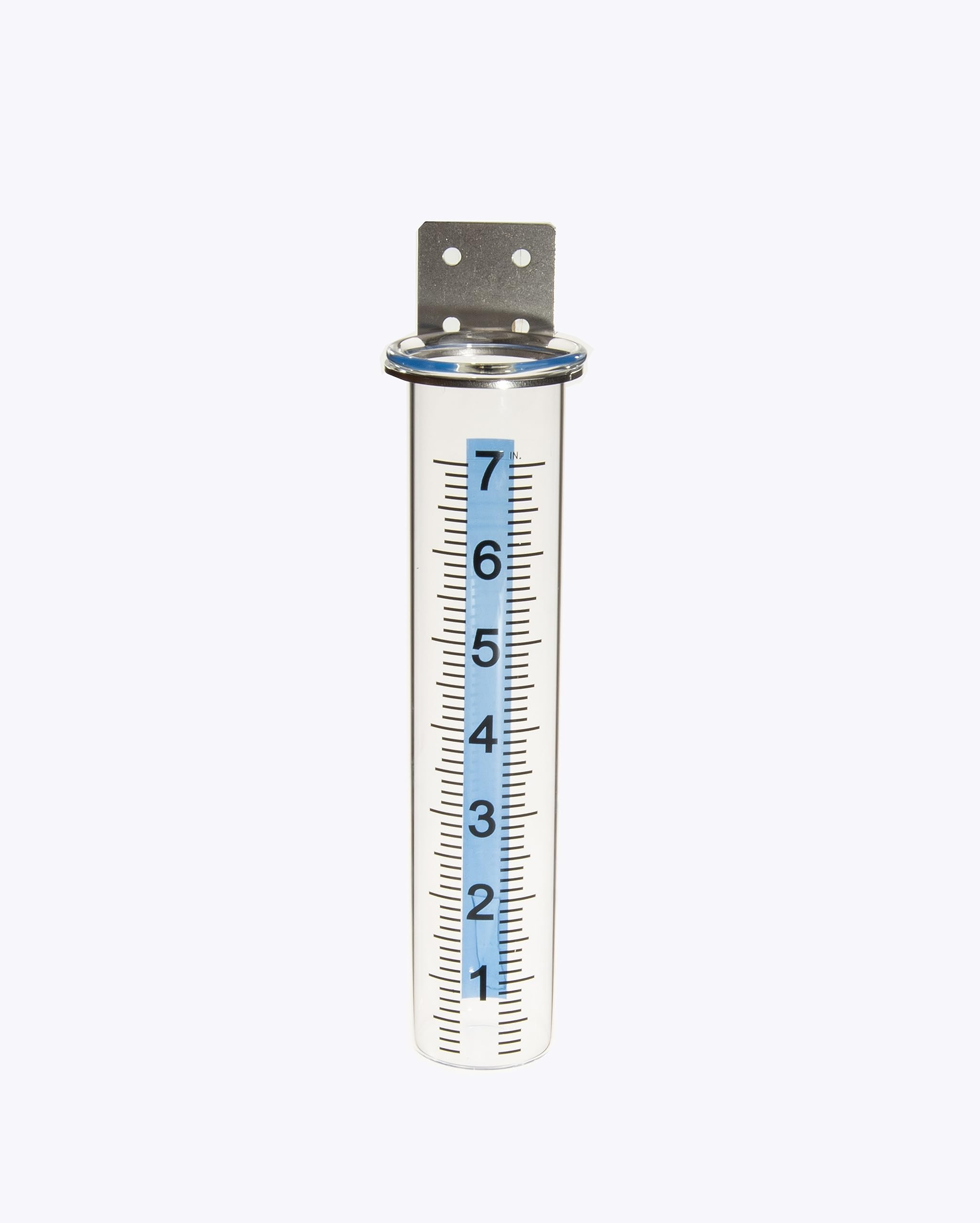 Mateda rain gauge with compact 2.25 x 2.25 x 8.27 inch dimensions