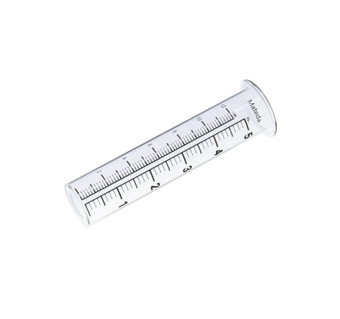 Mateda replacement glass tube provides clarity and heat resistance for outdoors.